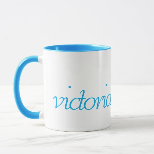 Mug Victoria bleu (Gauche)