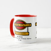 Mug Victoria Station Restaurants de l'Illinois 1977-19 (Devant gauche)