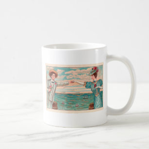 Mug Victorian Beach Love Dressy Ocean Mariage Couple