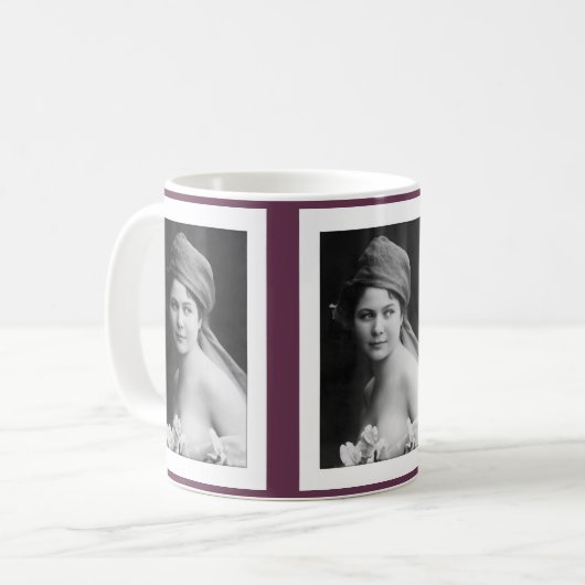 Mug Victorian Bride in black and white (Devant gauche)