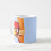 Mug Victorian carte de commerce tomate chef femme (Devant gauche)