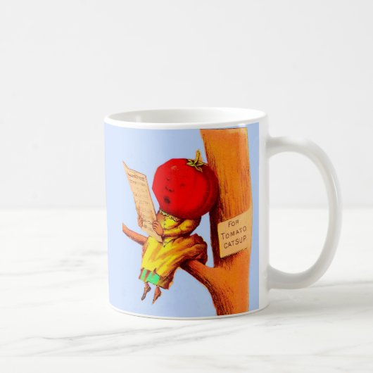 Mug Victorian carte de commerce tomate chef femme (Droite)