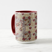 Mug Victorian Valentine Angel Red Heart (Devant gauche)