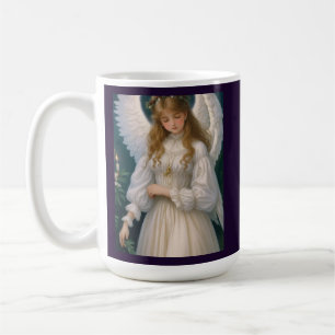 Mug Victorian Vintage Retro Christmas Angel