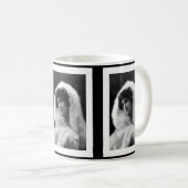 Mug victorian woman cameo pose (Devant droit)