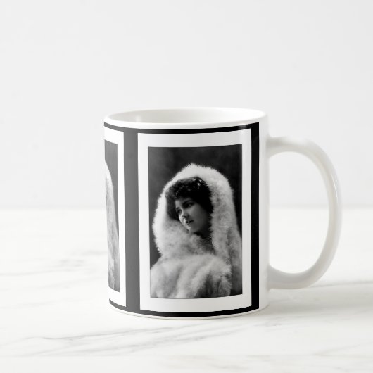 Mug victorian woman cameo pose (Droite)