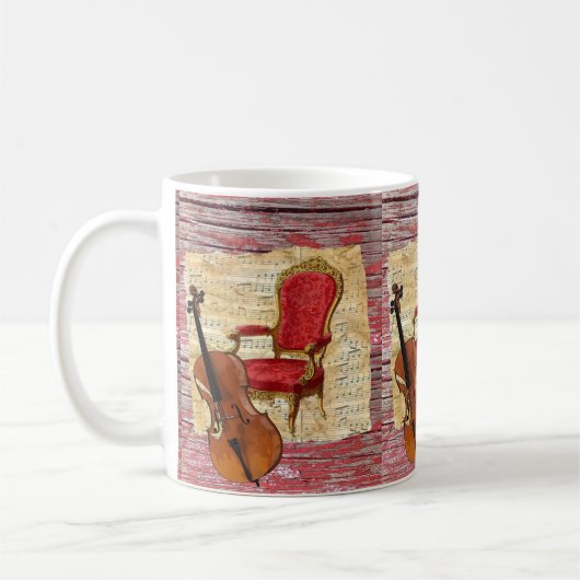 Mug victorien Cello (Gauche)