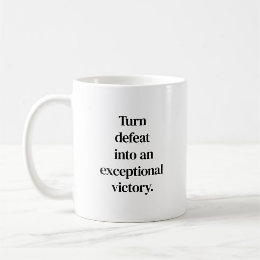 Mug victorieux exceptionnel (Gauche)