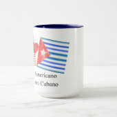 Mug Vida americano, corazón cubano (Centre)