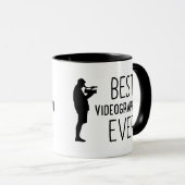Mug Vidéo cadeau de photographie pour Vidéographe (Devant droit)