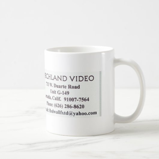 Mug Vidéo de Birchland (Droite)