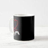 Mug Video Gamer Valentines Day With Controllers Heart (Devant gauche)