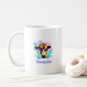 Mug Vidéo Star Cow Drôle Humoristique