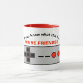 Mug Vidéo Vidéo de l'ancienne école (Centre)