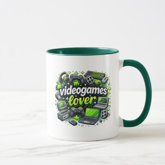 Mug Videogames Lover (Droite)