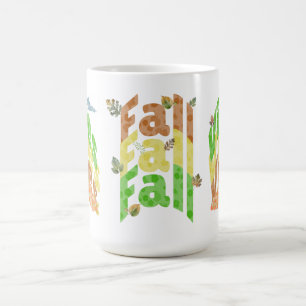 Mug Vidéos d'automne à trois côtés Conception personna