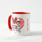 Mug Vidéos XOXO uniquement Valentine (Devant gauche)