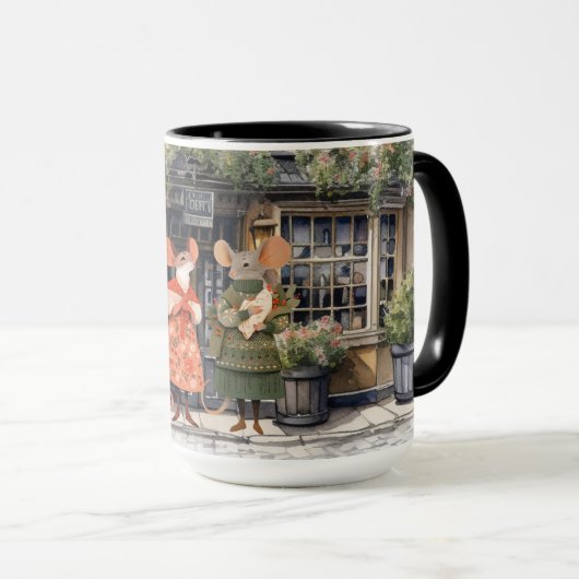 Mug Vie à Mice Town - Les petits commerçants (Devant droit)