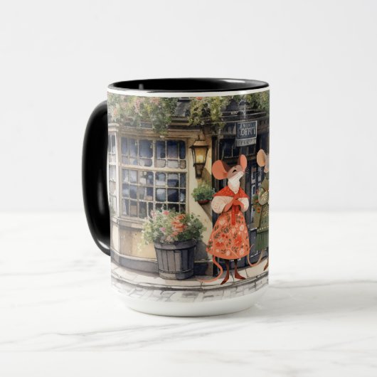 Mug Vie à Mice Town - Les petits commerçants (Devant gauche)