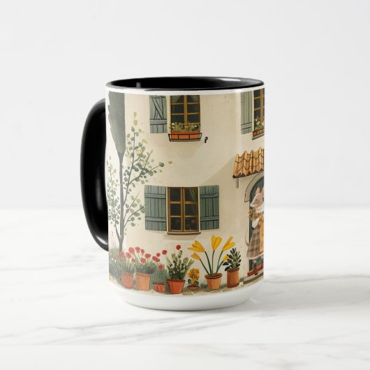 Mug Vie à Mice Town - Vacances d'été (Devant gauche)