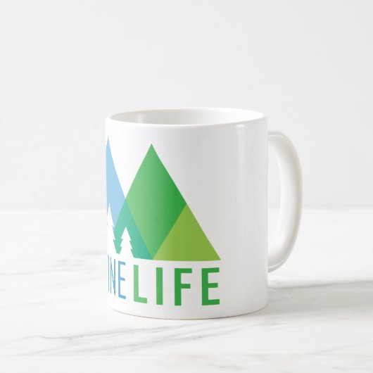 Mug Vie alpine (Devant droit)