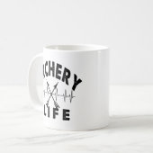 Mug Vie au tir à l'arc (Devant gauche)