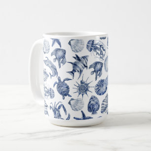Mug Vie côtière bleue