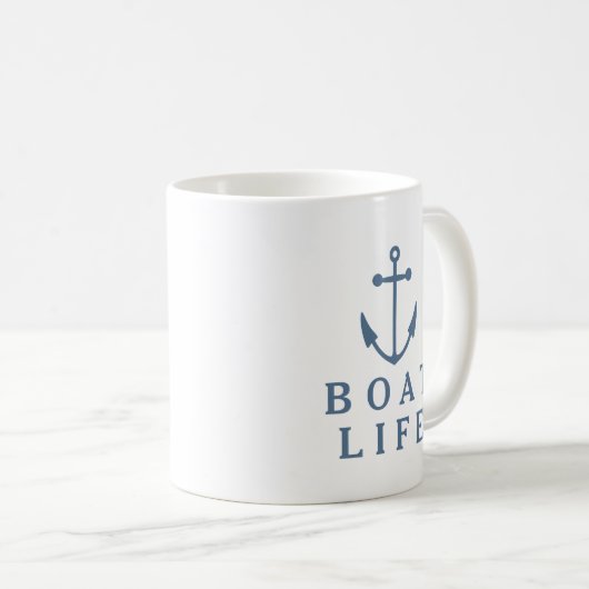 Mug Vie de bateau (Devant droit)