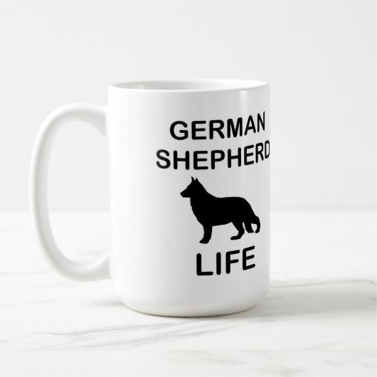 Mug vie de berger allemand (Gauche)