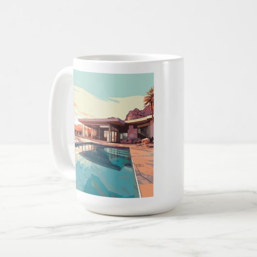 MUG VIE DE DÉSERT #3 (Devant gauche)