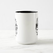 Mug Vie de jour amusante (Centre)