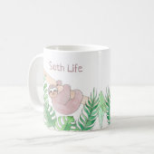 Mug Vie de la machine personnalisée (Devant gauche)