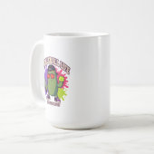 Mug Vie de pickleball Caractère de concombre Humour sp (Devant gauche)
