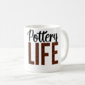 Mug Vie de poterie Poterie céramique Céramiques Poteri (Devant droit)