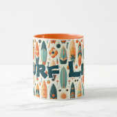 Mug Vie de Surf (nom) (Centre)