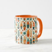 Mug Vie de surf (sans nom) (Devant droit)