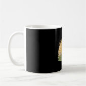 Mug Vie d'or avec un rétro mignon - Design doré (Gauche)