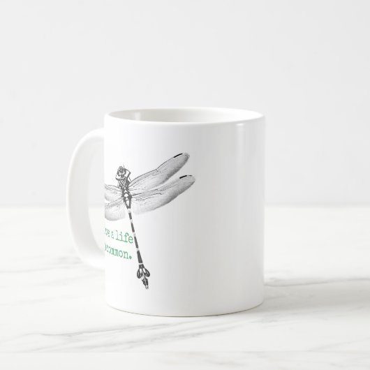 Mug Vie Dragonfly rare (Devant gauche)