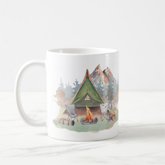 Mug Vie du camping (Gauche)