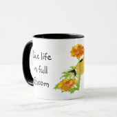 Mug Vie en pleine floraison Citations inspirantes (Devant gauche)
