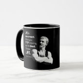 Mug Vie - Eugen Sandow Bodybuilding Motivation (Devant gauche)