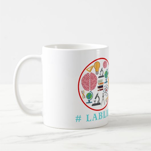 Mug Vie laboratoire - Vie laboratoire (Gauche)