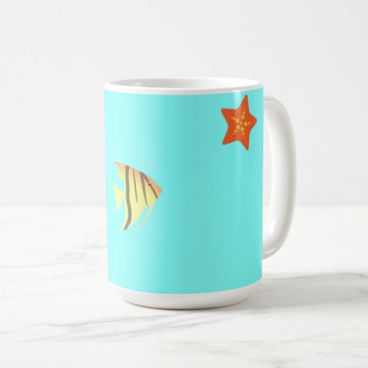 Mug Vie marine (Devant droit)