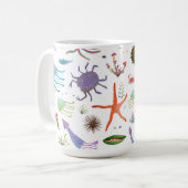 Mug Vie marine colorée (Devant gauche)