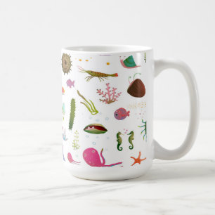 Mug Vie marine colorée