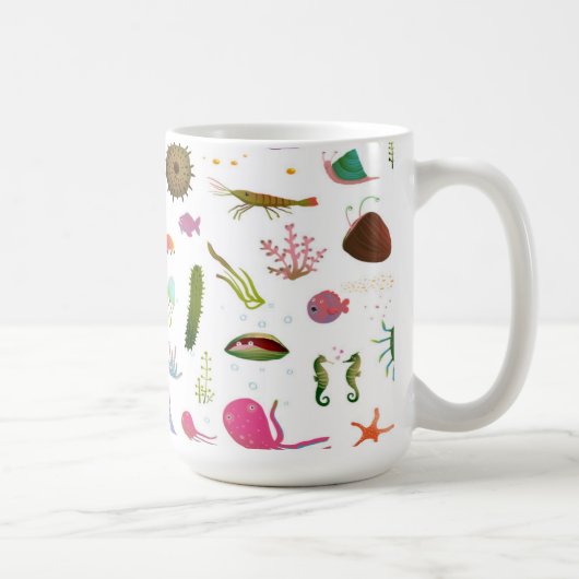 Mug Vie marine colorée (Droite)