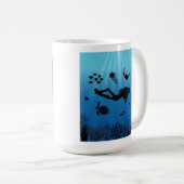 Mug Vie marine sous-marine (Devant droit)