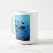Mug Vie marine sous-marine (Devant gauche)