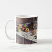 Mug Vie morte avec pommes et raisins par Claude Monet (Gauche)