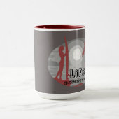 Mug Vie - Profitez De La Fille De Surfer À Ride (Centre)